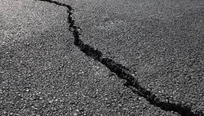 Asphalt crack